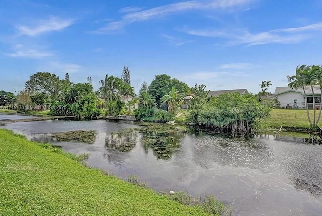 view of water feature