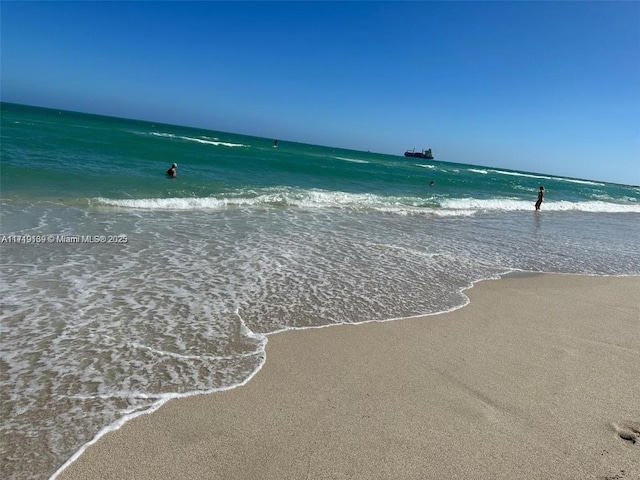 water view with a beach view