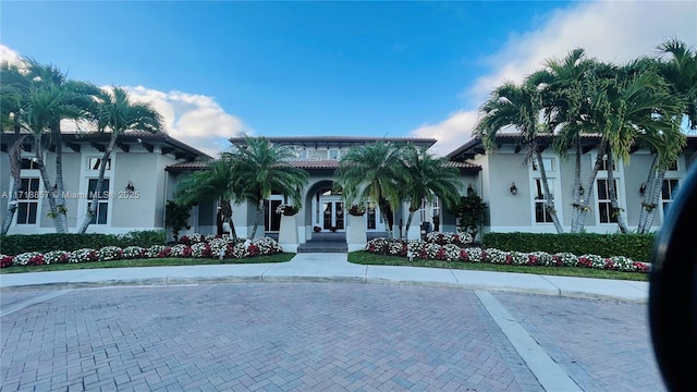 view of mediterranean / spanish house