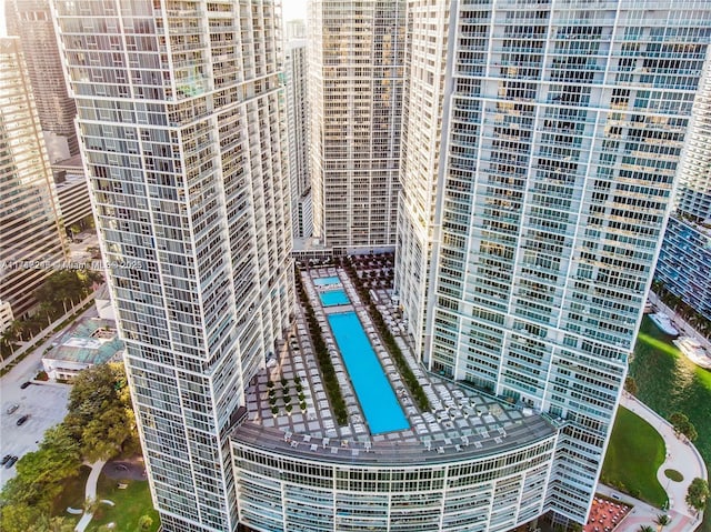495 Brickell Ave Unit 2301, Miami, FL 33131 - view of property featuring a city view