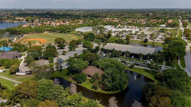 13080 NW 8th Ct, Sunrise, FL 33325 - aerial overview of property's location featuring a nearby body of water