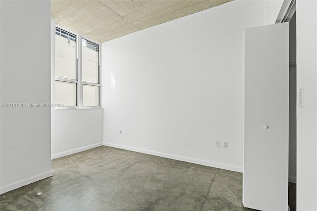 view of empty room