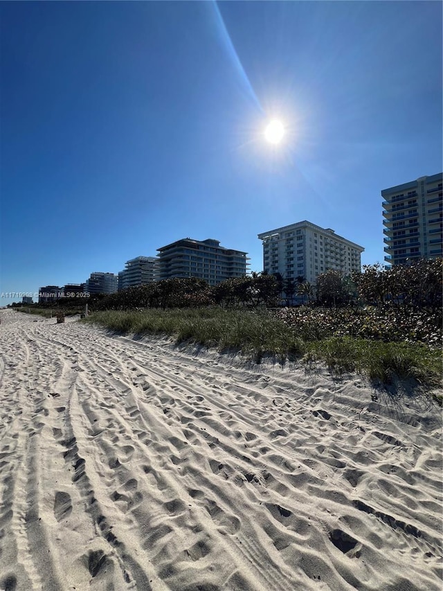 surrounding community with a view of city