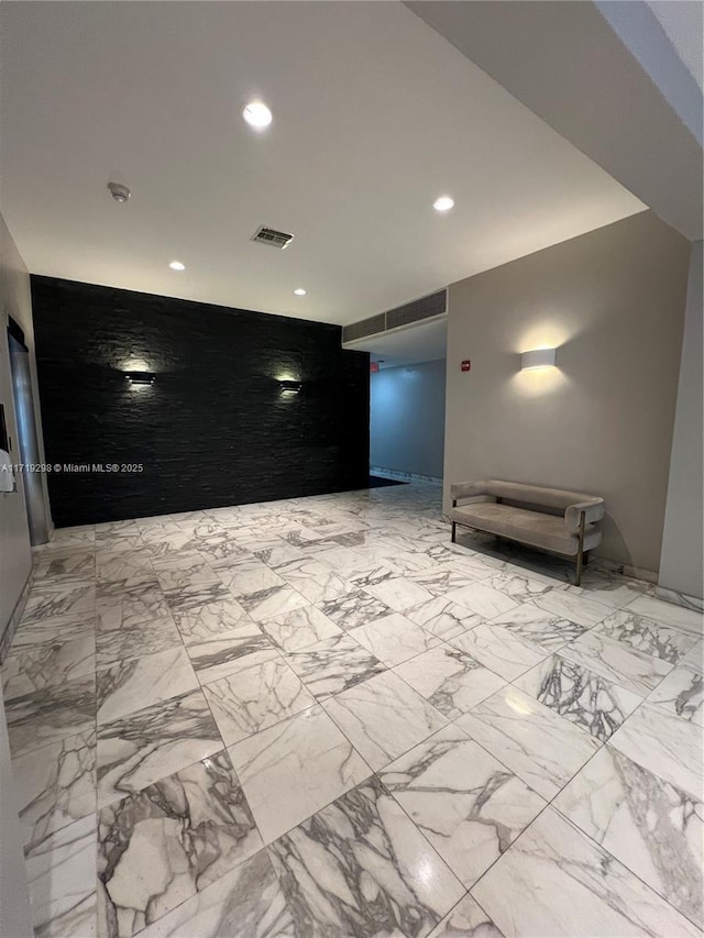common area with visible vents