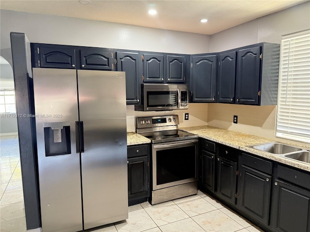 kitchen featuring appliances with stainless steel finishes