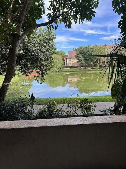 view of water feature