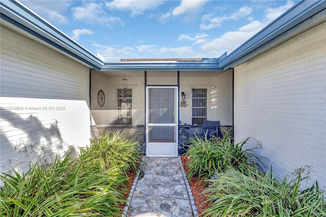 view of property entrance