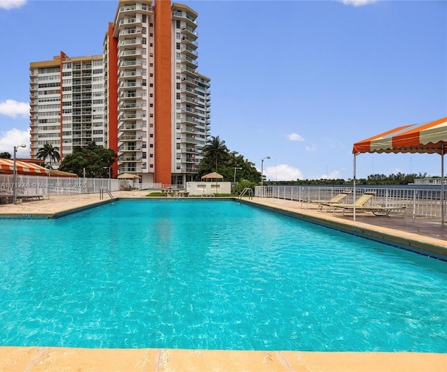 view of swimming pool