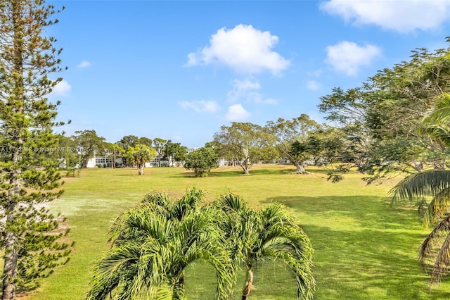 view of home's community featuring a lawn