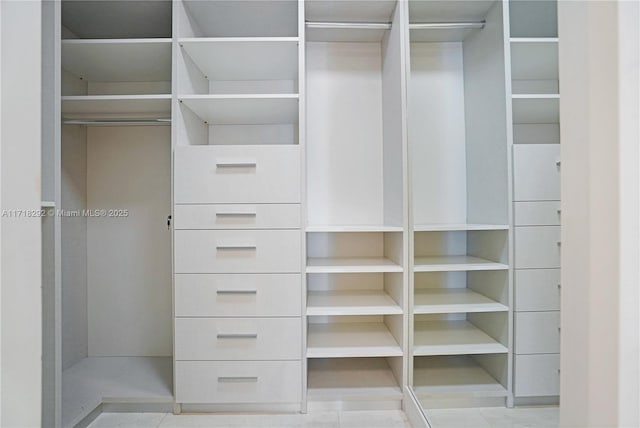 view of spacious closet