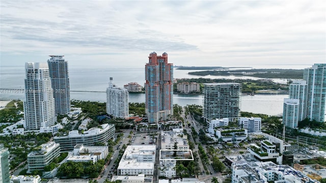 city view with a water view