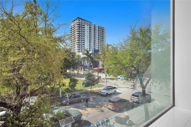 view of property featuring a city view