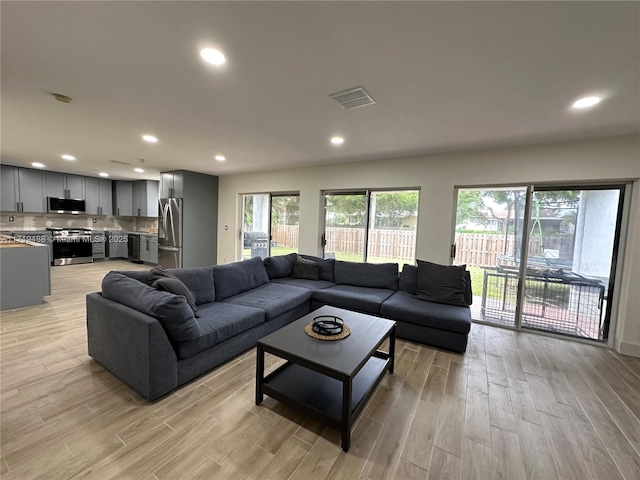 view of living room