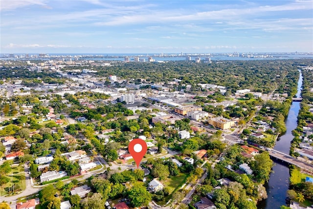 12680 NE 3rd Ave, North Miami, FL 33161 - aerial view with a water view