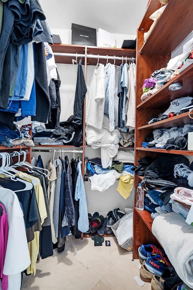 view of spacious closet