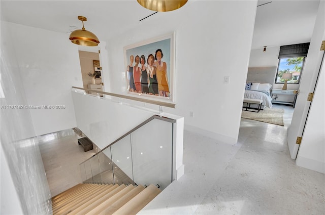 interior space featuring concrete flooring