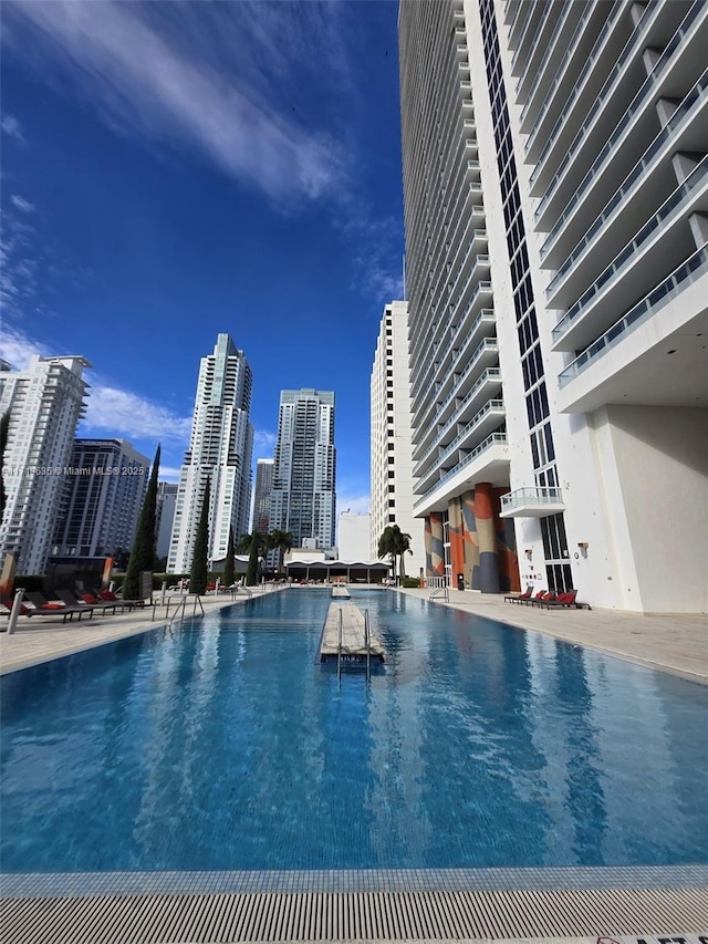 view of pool