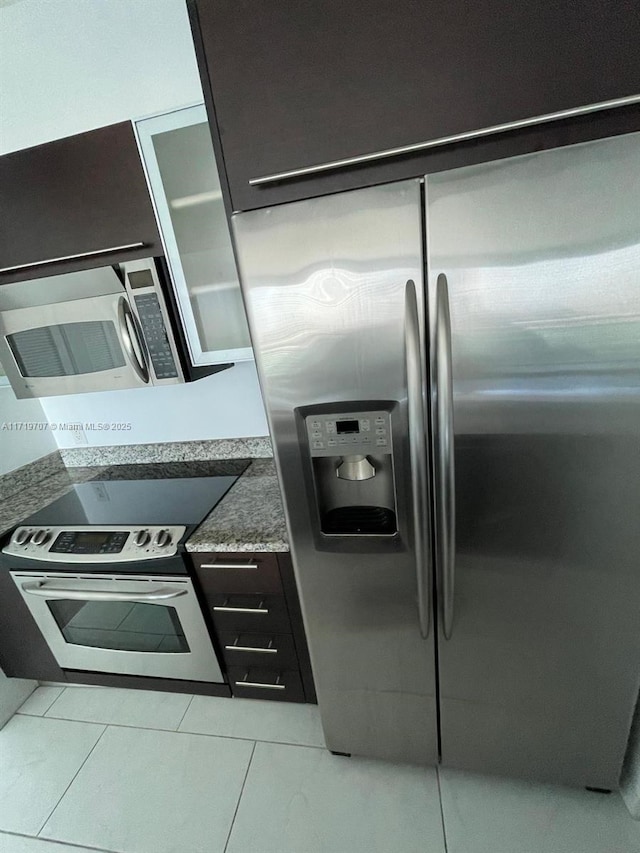 kitchen featuring appliances with stainless steel finishes