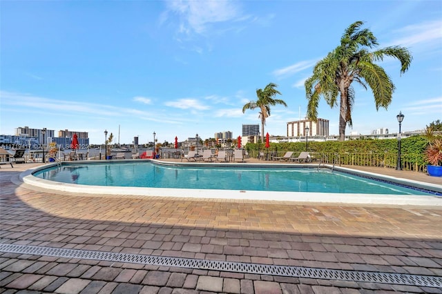 view of swimming pool