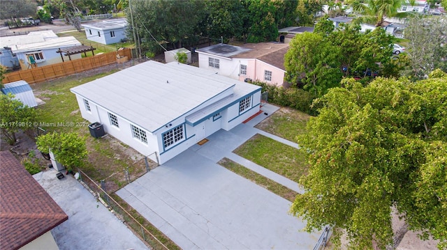 drone / aerial view