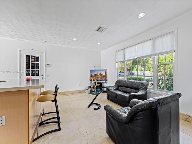 view of living room