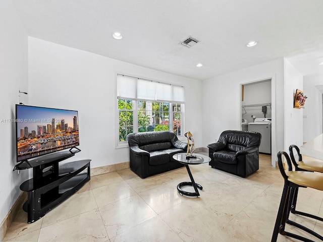 view of living room