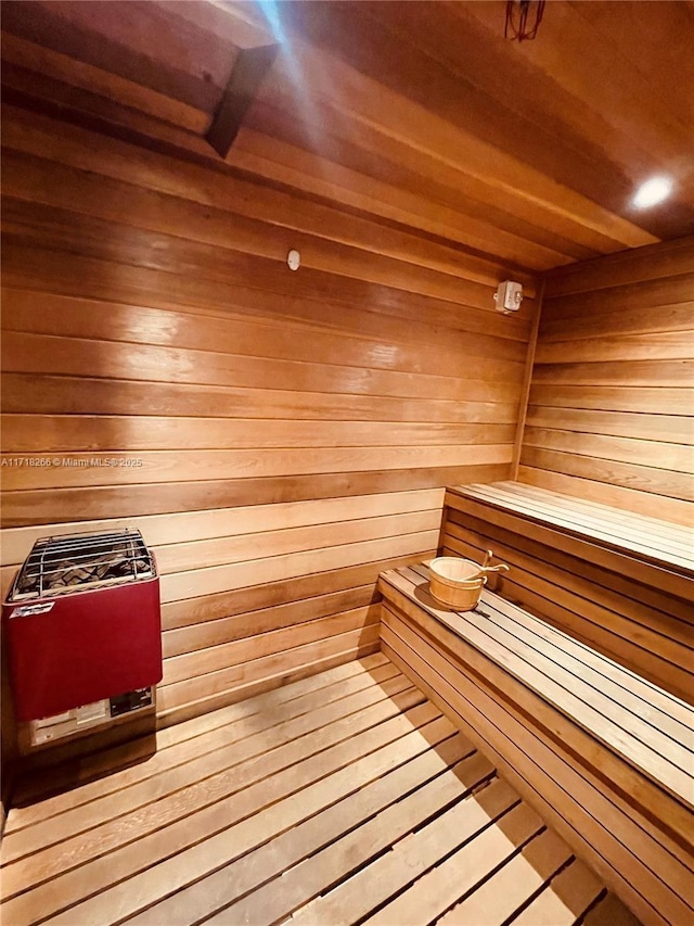 view of sauna / steam room