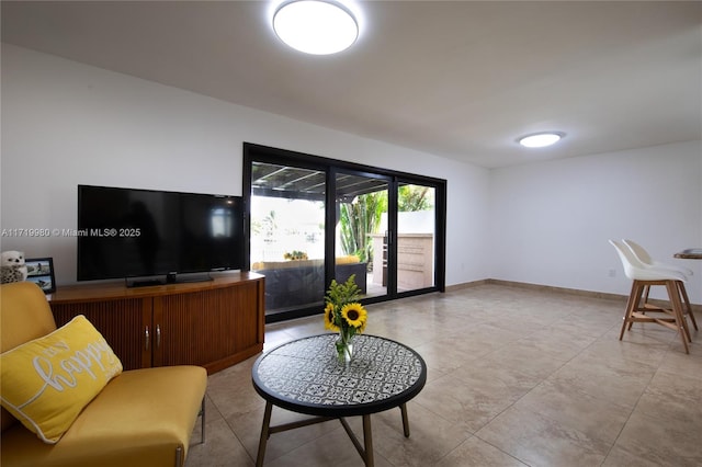 view of living room