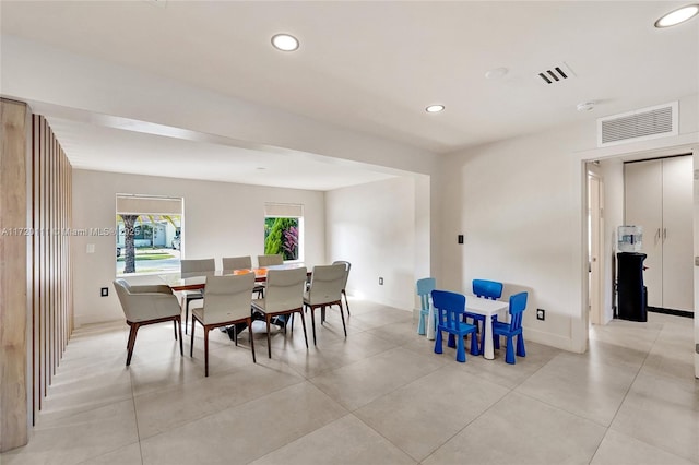 view of dining room