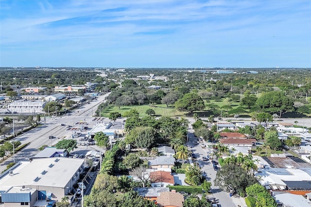 drone / aerial view featuring a residential view