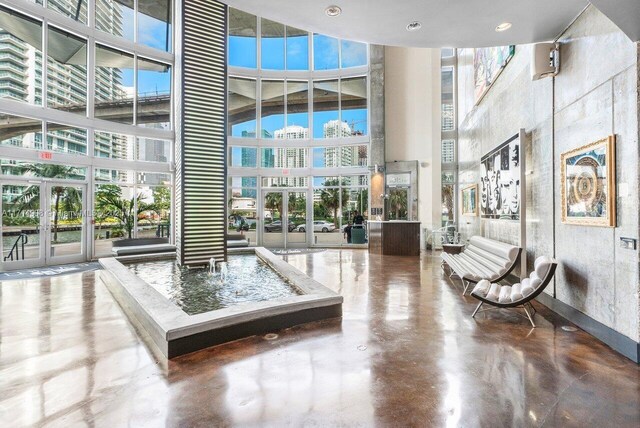view of community lobby