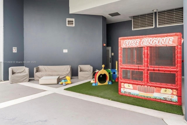 view of rec room