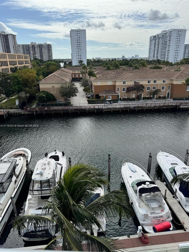 property view of water