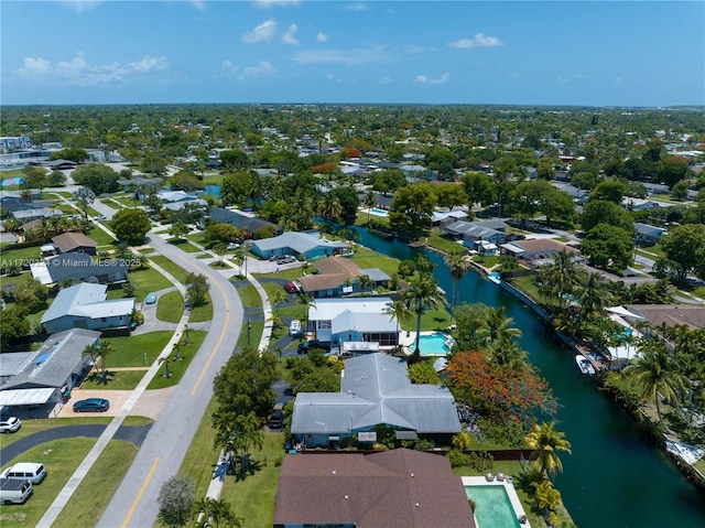 9920 SW 194th St, Cutler Bay, FL 33157 - aerial view of residential area with a large body of water