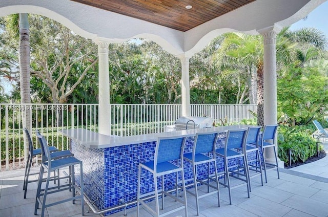 6139 Via Venetia S, Delray Beach, FL 33484 - view of patio / terrace