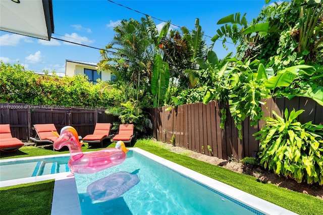 view of swimming pool