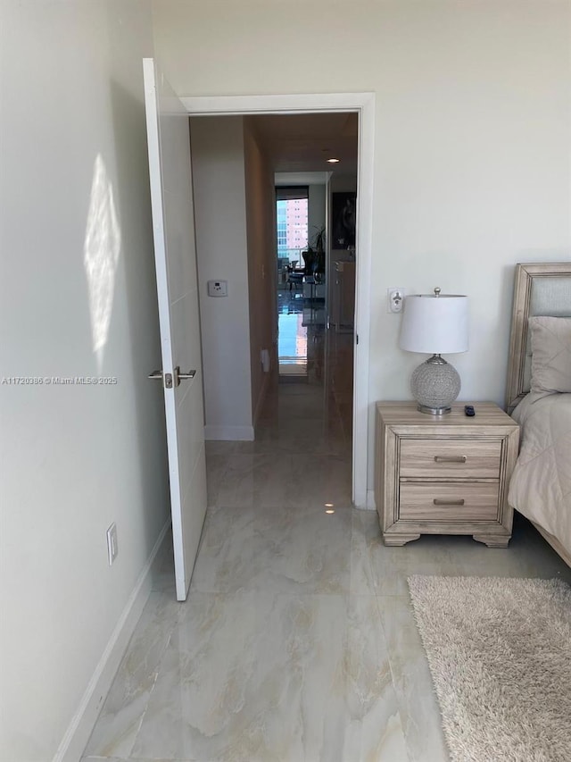 3340 NE 190th St Unit 1101, Aventura, FL 33180 - bedroom with light marble finish floors