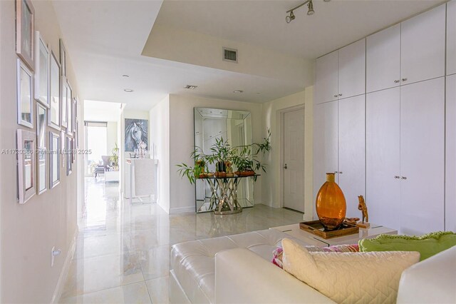 3340 NE 190th St Unit 1101, Aventura, FL 33180 - living area with light tile patterned floors and recessed lighting