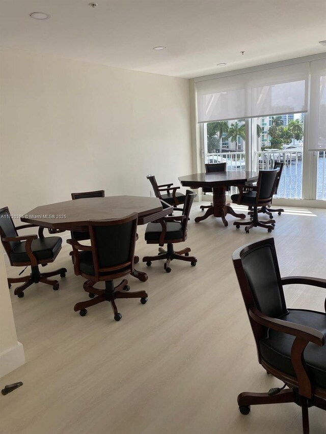 3340 NE 190th St Unit 1101, Aventura, FL 33180 - office area featuring wood finished floors