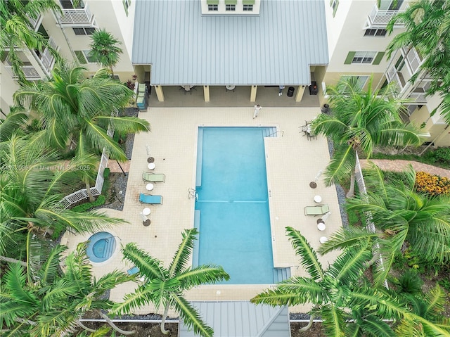 view of pool