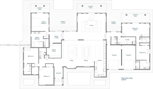 4144 Pinta Ct, Coral Gables, FL 33146 - view of layout