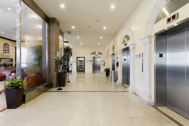 view of building lobby