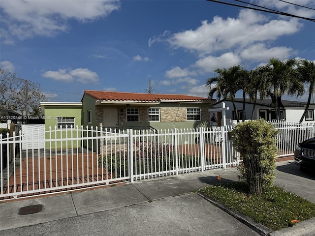 view of ranch-style house