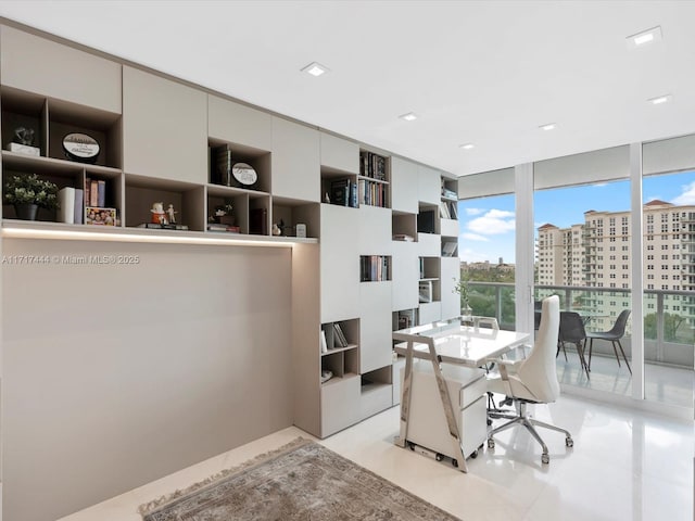 19955 NE 38th Ct Unit 1103, Aventura, FL 33180 - office area with plenty of natural light and expansive windows