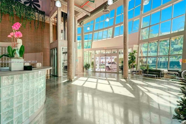 view of building lobby