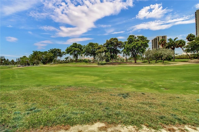 20416 NE 34th Ct Unit 17, Aventura, FL 33180 - view of home's community featuring golf course view and a lawn