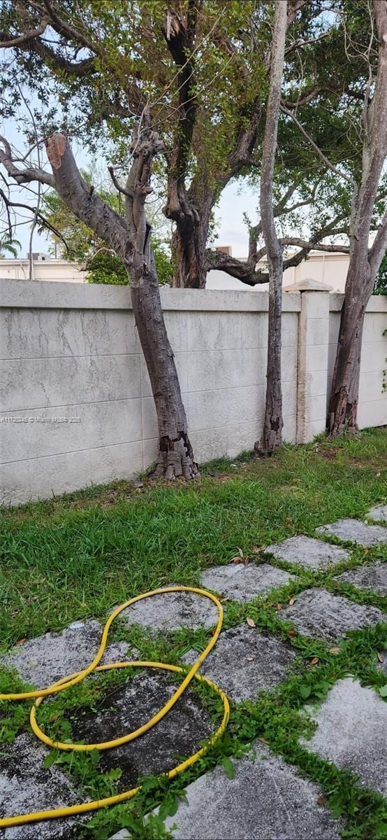 16817SW 90th St, Miami, FL 33196 - view of yard with fence