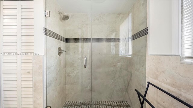1524 39th St, West Palm Beach, FL 33407 - full bathroom with a stall shower and healthy amount of natural light