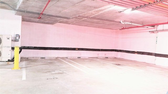 view of parking deck