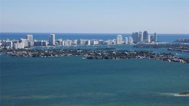 exterior space featuring a city view